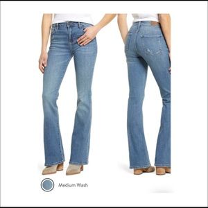 Hidden Denim - Medium Wash Flare Jeans